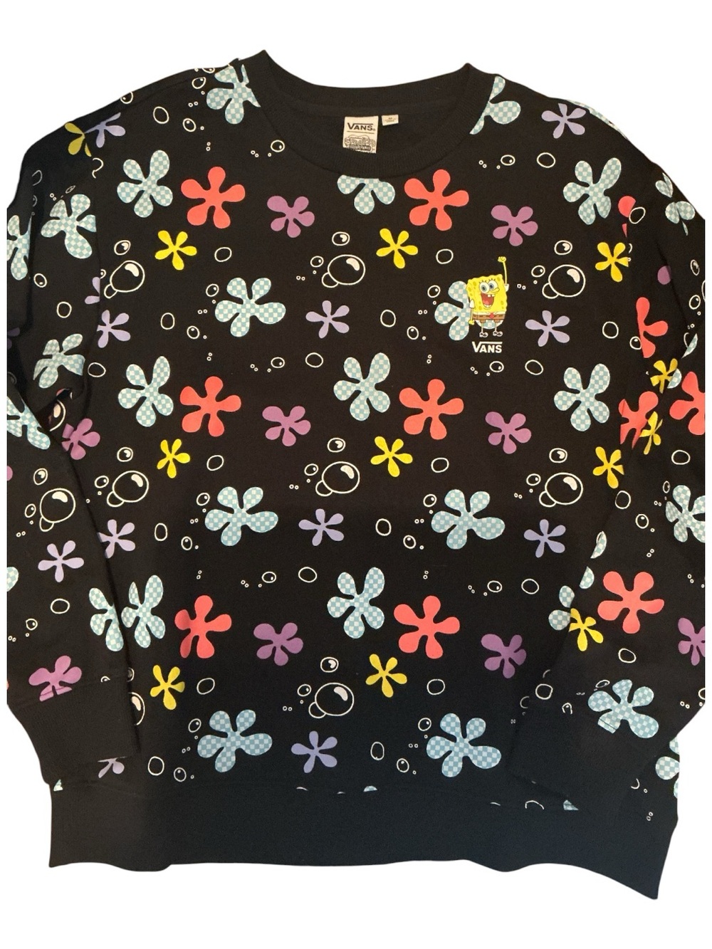 Vans limited edition Aloha SpongeBob sweatshirt.  Size M